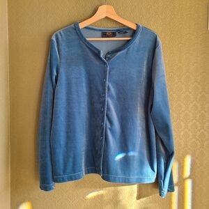 Blue Velvet Route66 Cardigan